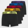 Ellesse NURRA FASHION TRUNKS 5 PACK - Shorty - Black