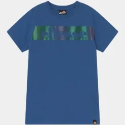 Ellesse OLBAREO TEE - T-shirt Imprimé - Blue