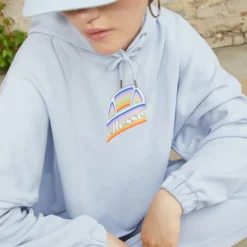 Ellesse DOPO OH HOODY - Sweatshirt - Light Blue -Ellesse Elegant Boutique 027380ef523a48c3bc98e41212eba516