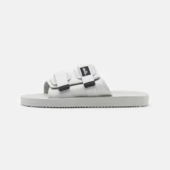 Ellesse NORO SLIDE - Mules - Light Grey