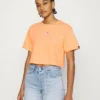 Ellesse NANCIE - T-shirt Imprimé - Light Orange