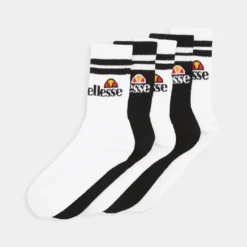 Ellesse RALLA SOCKS 5 PACK UNISEX - Chaussettes - White/black