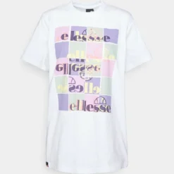 Ellesse SQUARE - T-shirt Imprimé - White -Ellesse Elegant Boutique 061465726294469098bbe50a00a48e67