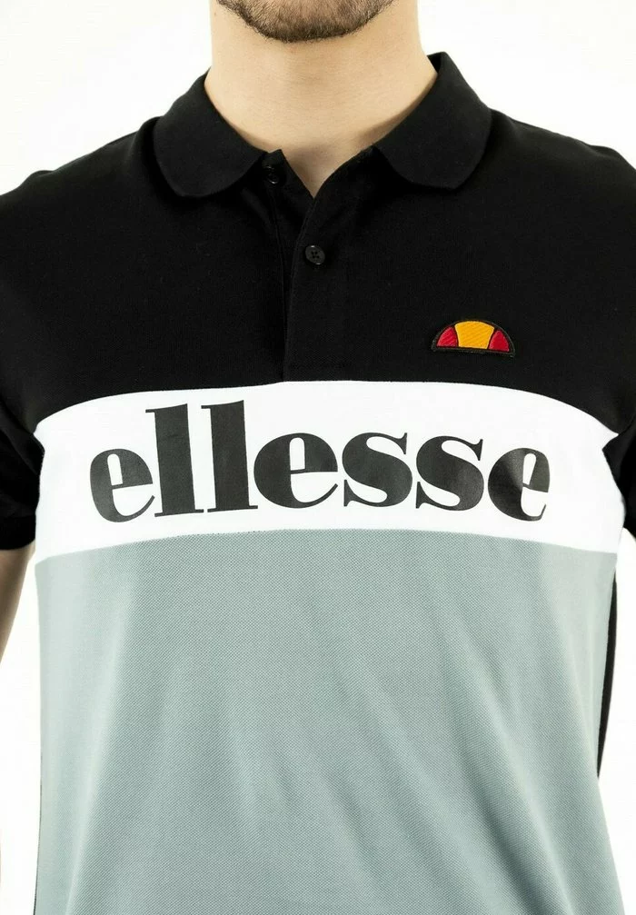 Ellesse Polo - Black Grey 4 Ellesse Polo - Black Grey – Image 4