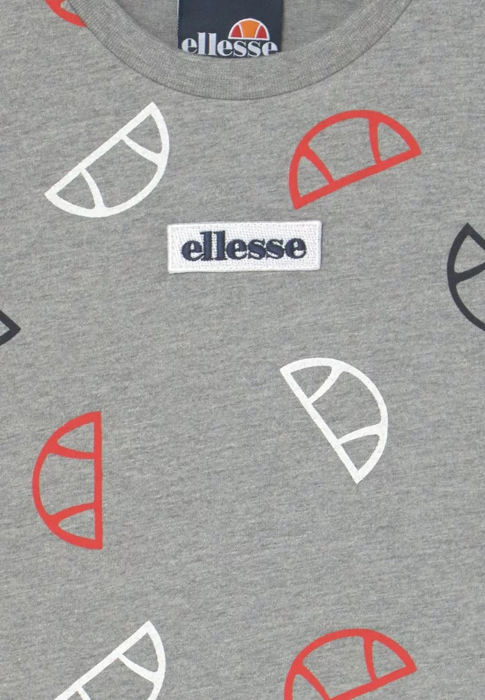 Ellesse PHILI - T-shirt Imprimé - Grey Marl 3 Ellesse PHILI - T-shirt Imprimé - Grey Marl â Image 3