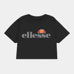 Ellesse SERELA CROPPED - T-shirt Imprimé - Black