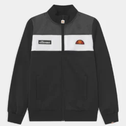 Ellesse BURINTA - Veste De Survêtement - Black/dark Grey
