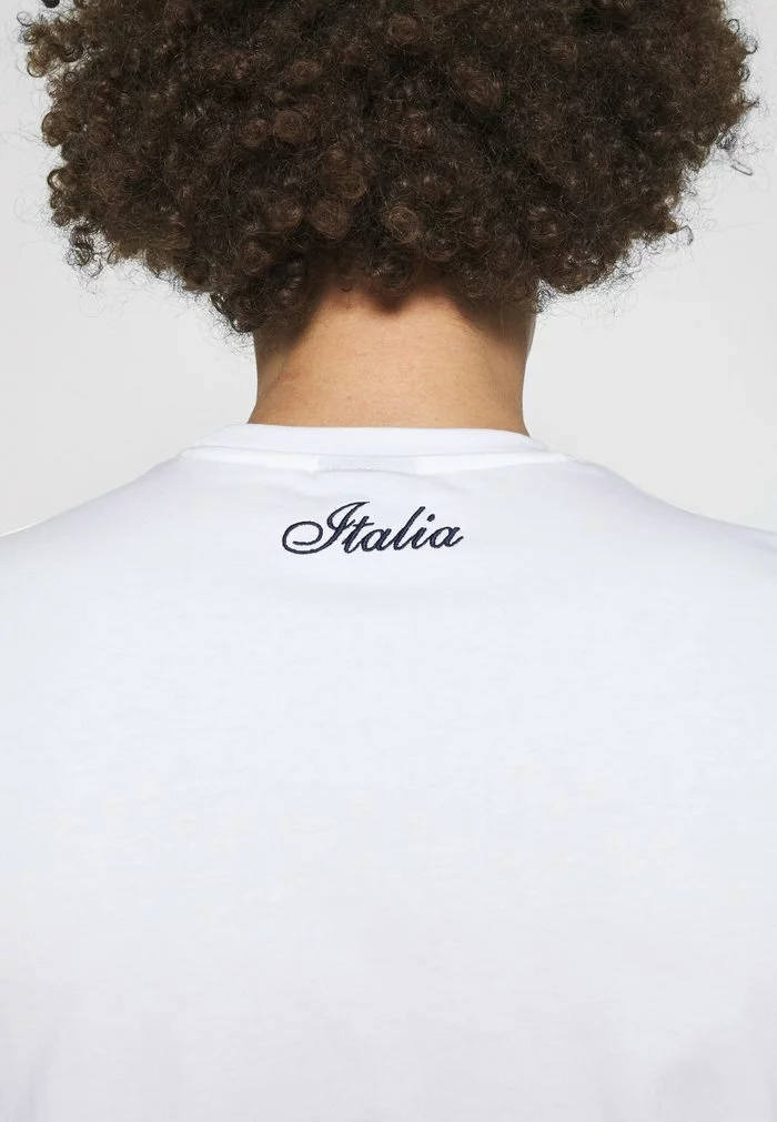 Ellesse APRELA TEE - T-shirt Imprimé - White/green 4 Ellesse APRELA TEE - T-shirt Imprimé - White/green – Image 4