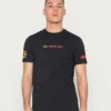 Ellesse SAPONE TEE - T-shirt Imprimé - Black