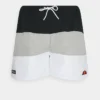 Ellesse CIELO - Short De Bain - Black/grey/white