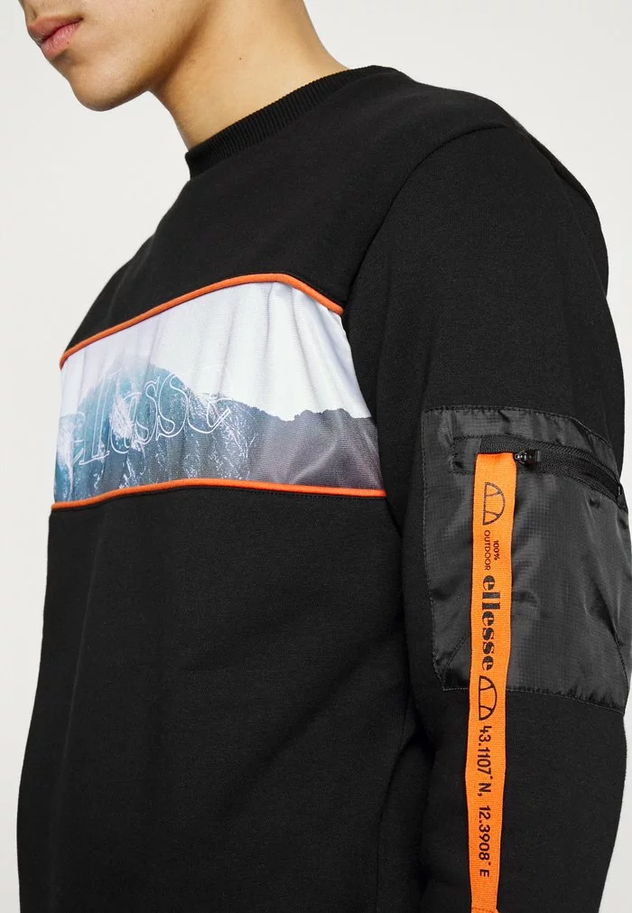 Ellesse COPERTINA - Sweatshirt - Black 6 Ellesse COPERTINA - Sweatshirt - Black – Image 6