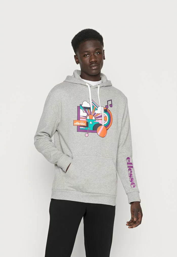 Ellesse TORREA HOODY - Sweatshirt - Grey Marl 1 Ellesse TORREA HOODY - Sweatshirt - Grey Marl