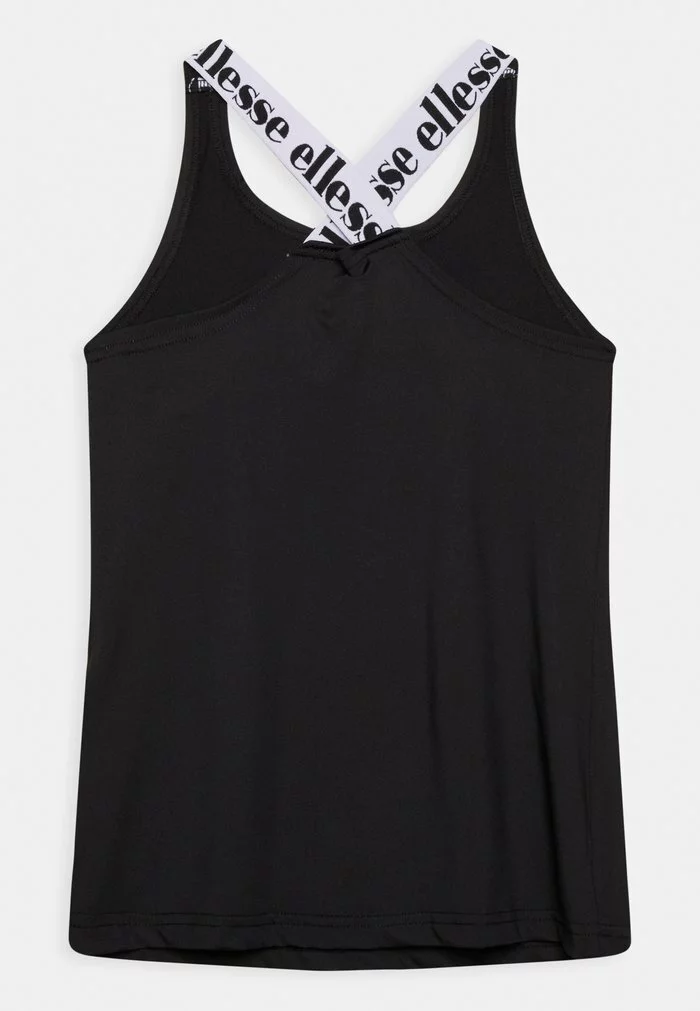 Ellesse NICHOLS VEST - T-shirt De Sport - Black 2 Ellesse NICHOLS VEST - T-shirt De Sport - Black – Image 2