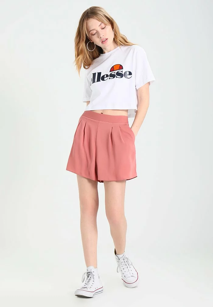 Ellesse ALBERTA - T-shirt Imprimé - Optic White 2 Ellesse ALBERTA - T-shirt Imprimé - Optic White – Image 2