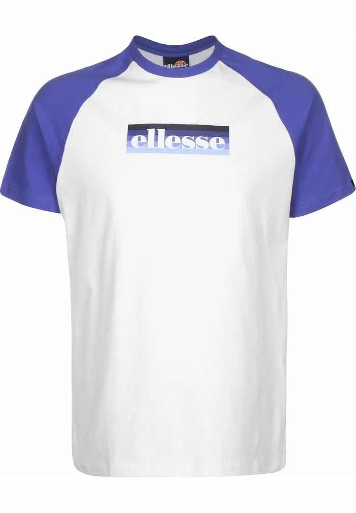 Ellesse KERSHAW - T-shirt Imprimé - White 1 Ellesse KERSHAW - T-shirt Imprimé - White