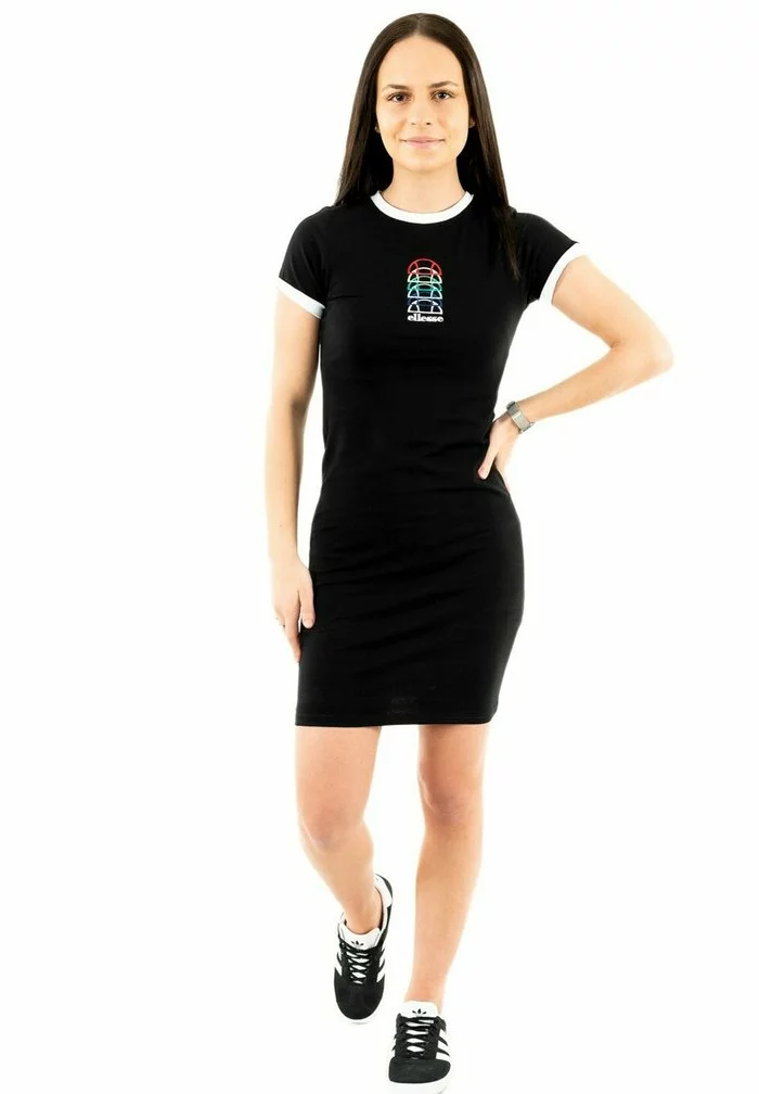 Ellesse Robe Fourreau - Noir 2 Ellesse Robe Fourreau - Noir â Image 2