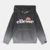 Ellesse JERO HOODY - Sweat à Capuche - Black/grey Fade
