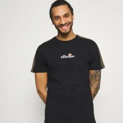 Ellesse CARCANO - T-shirt Imprimé - Black