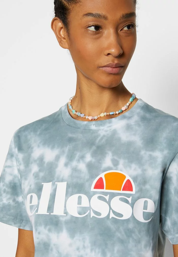 Ellesse ALBANY TIE DYE - T-shirt Imprimé - Green/white 7 Ellesse ALBANY TIE DYE - T-shirt Imprimé - Green/white – Image 7