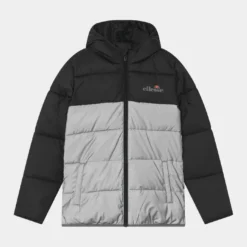 Ellesse MANERO PADDED UNISEX - Veste D'hiver - Black/silver