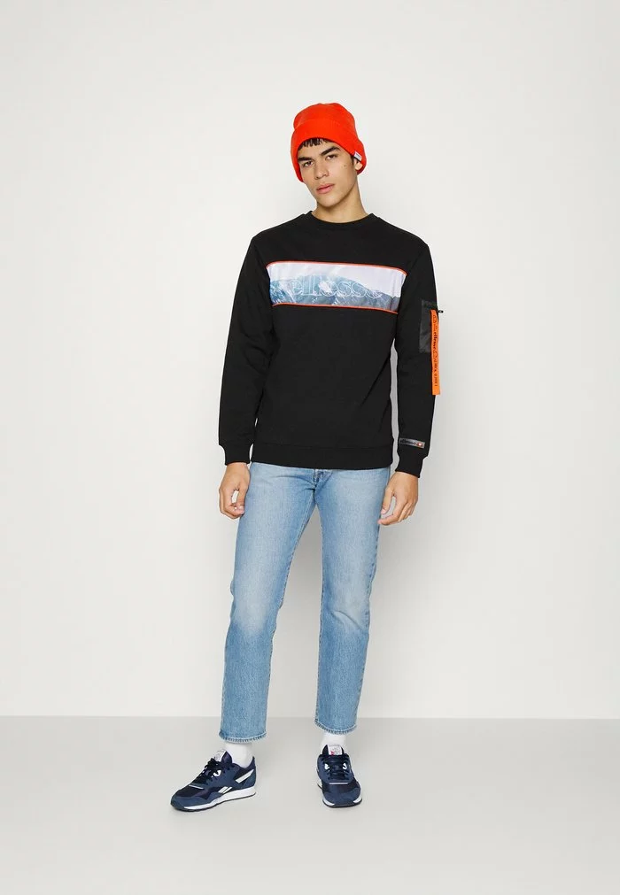 Ellesse COPERTINA - Sweatshirt - Black 2 Ellesse COPERTINA - Sweatshirt - Black – Image 2