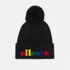 Ellesse HALINA POM POM BEANIE UNISEX - Bonnet - Black