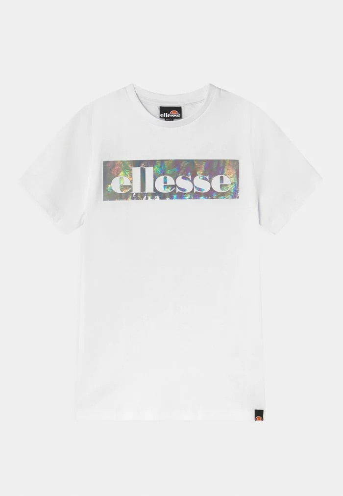 Ellesse HALLE TEE - T-shirt Imprimé - White 1 Ellesse HALLE TEE - T-shirt Imprimé - White
