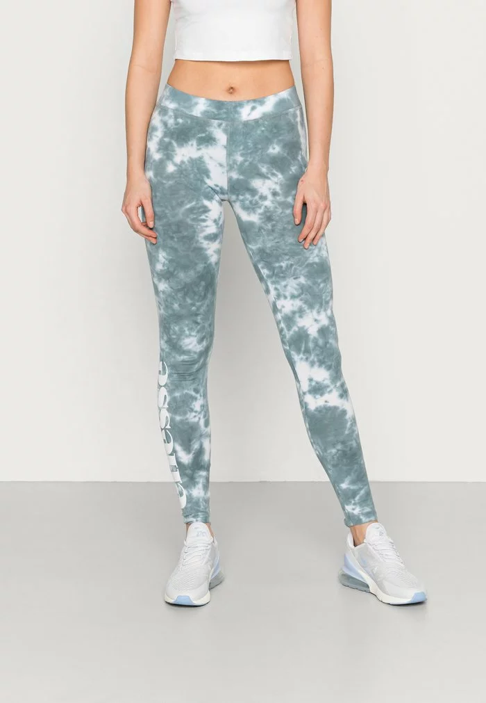 Ellesse SOLOS TIE DYE - Legging - Green/white 1 Ellesse SOLOS TIE DYE - Legging - Green/white