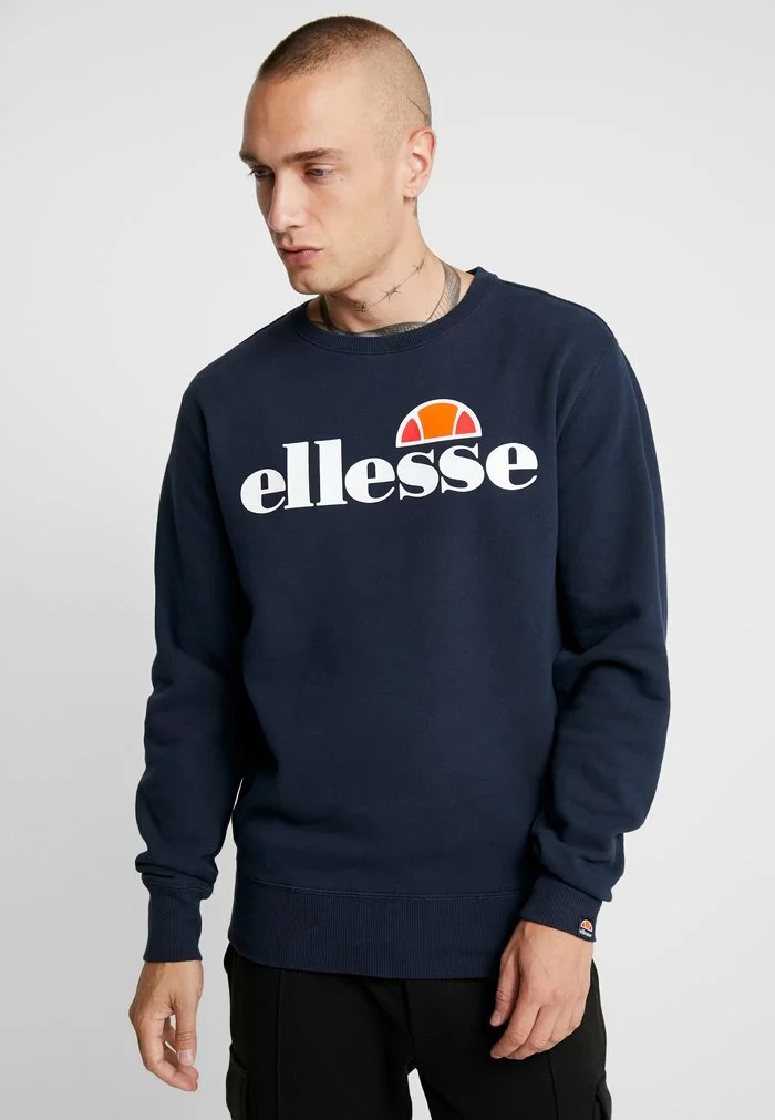 Ellesse SUCCISO - Sweatshirt - Navy 1 Ellesse SUCCISO - Sweatshirt - Navy