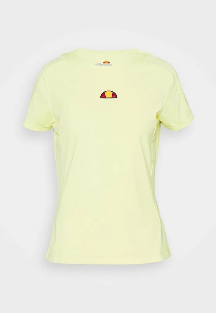 Ellesse MONTIA TEE - T-shirt Basique - Light Yellow 1 Ellesse MONTIA TEE - T-shirt Basique - Light Yellow