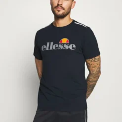 Ellesse CELLA - T-shirt Imprimé - Navy