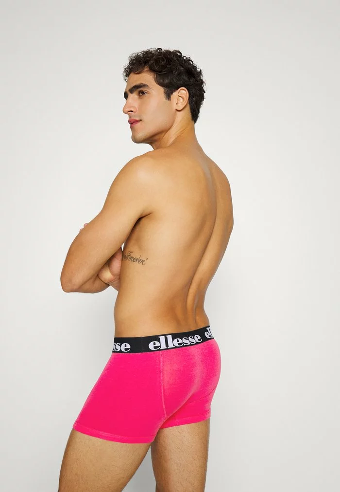 Ellesse PARMO FASHION TRUNKS 2 PACK - Shorty - Pink/yellow 2 Ellesse PARMO FASHION TRUNKS 2 PACK - Shorty - Pink/yellow – Image 2