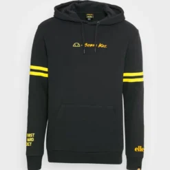 Ellesse ARMADIO HOODY - Sweatshirt - Black -Ellesse Elegant Boutique 1e097db775444f16a0abf65b0403604e