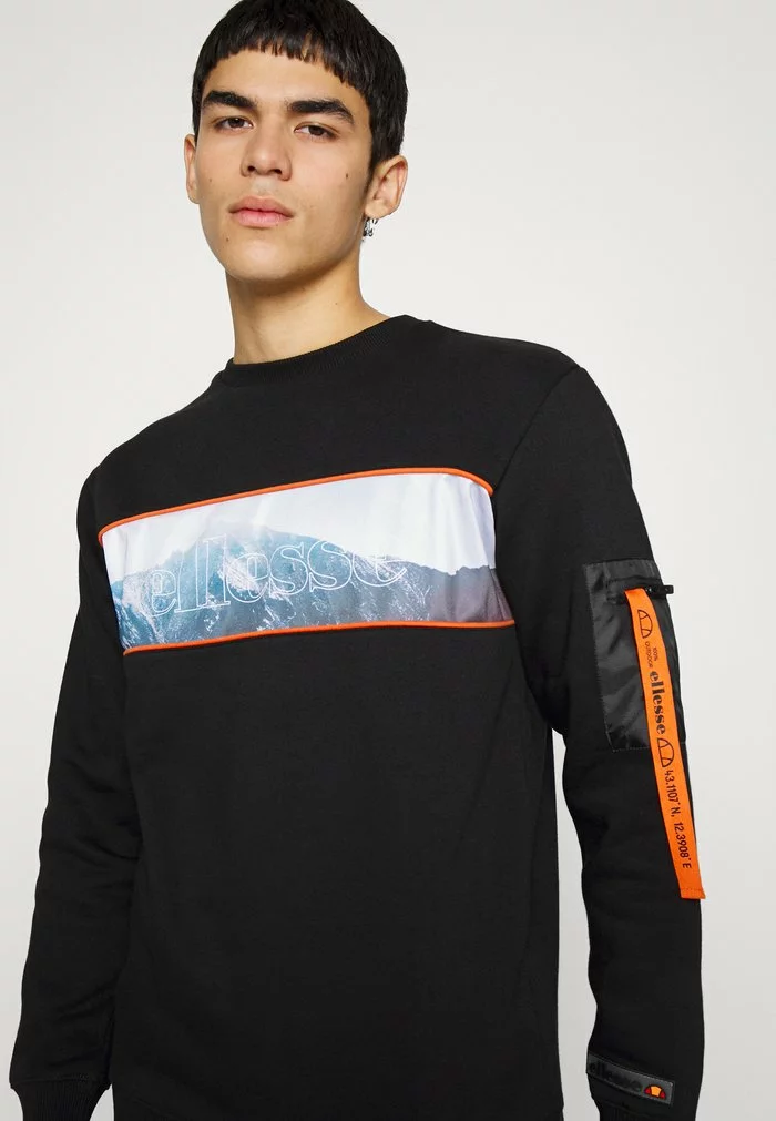 Ellesse COPERTINA - Sweatshirt - Black 4 Ellesse COPERTINA - Sweatshirt - Black – Image 4