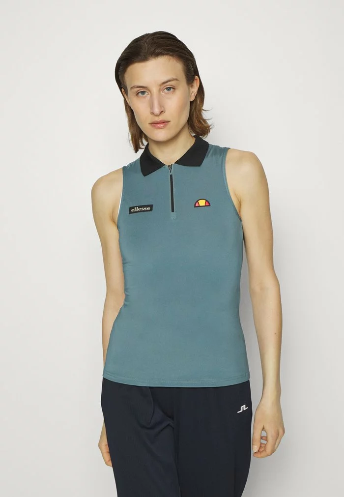 Ellesse PAOLO VEST - Polo - Green 1 Ellesse PAOLO VEST - Polo - Green
