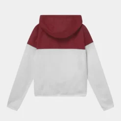 Ellesse GILLIN OH - Sweat Polaire - White/burgundy -Ellesse Elegant Boutique 210a1cae96664d1eb2ff00354de80403