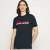 Ellesse FILIP - T-shirt Imprimé - Navy