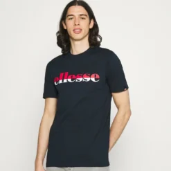Ellesse FILIP - T-shirt Imprimé - Navy