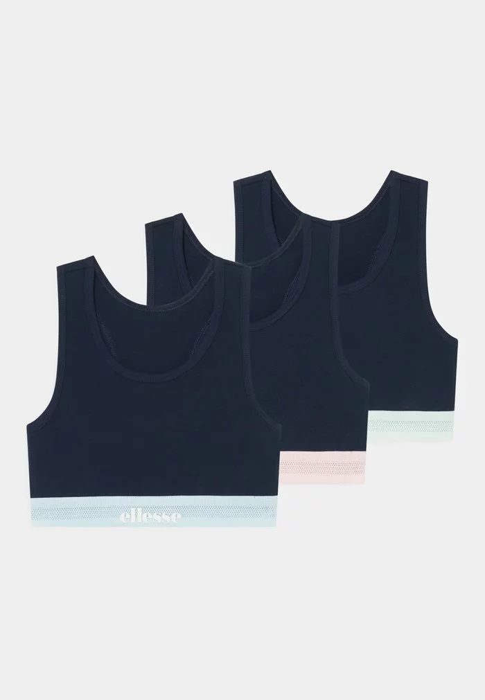 Ellesse EMILO BRA 3 PACK - Brassière - Navy 1 Ellesse EMILO BRA 3 PACK - Brassière - Navy
