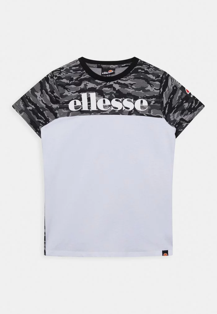 Ellesse MITICO - T-shirt Imprimé - Camo/white 1 Ellesse MITICO - T-shirt Imprimé - Camo/white