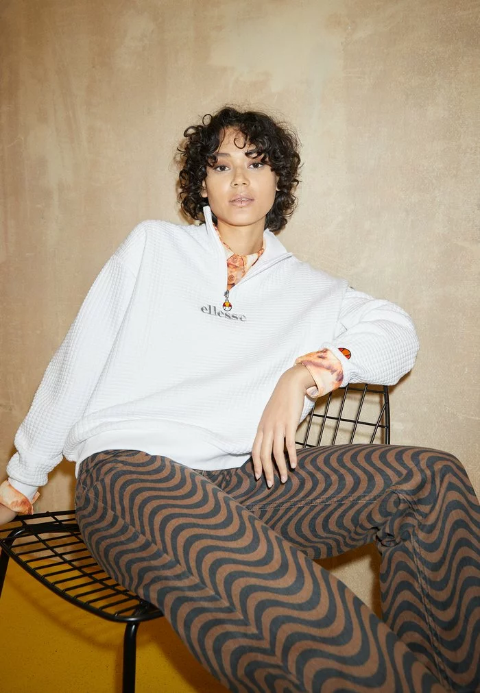 Ellesse CRATIC ZIP TRACK TOP - Sweatshirt - White 4 Ellesse CRATIC ZIP TRACK TOP - Sweatshirt - White – Image 4