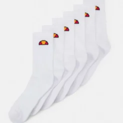 Ellesse TAMUNO 6 PACK UNISEX - Chaussettes - White