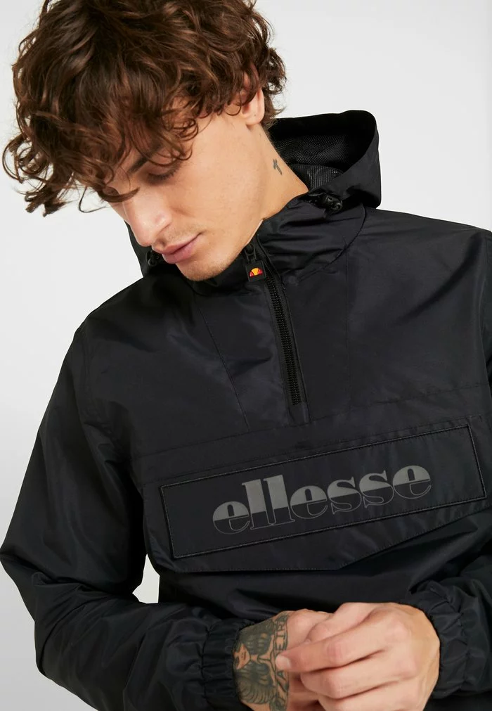 Ellesse MONT NERO JACKET - Veste Légère - Black 4 Ellesse MONT NERO JACKET - Veste Légère - Black – Image 4