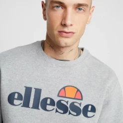 Ellesse SUCCISO - Sweatshirt - Grey Marl -Ellesse Elegant Boutique 31b7245e780c4f0986f7a4e97fc74a8c
