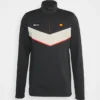 Ellesse FRODE ZIP - T-shirt à Manches Longues - Black