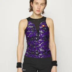 Ellesse ELLARIA VEST - Débardeur - Black/multi-colored
