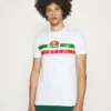 Ellesse APRELA TEE - T-shirt Imprimé - White/green