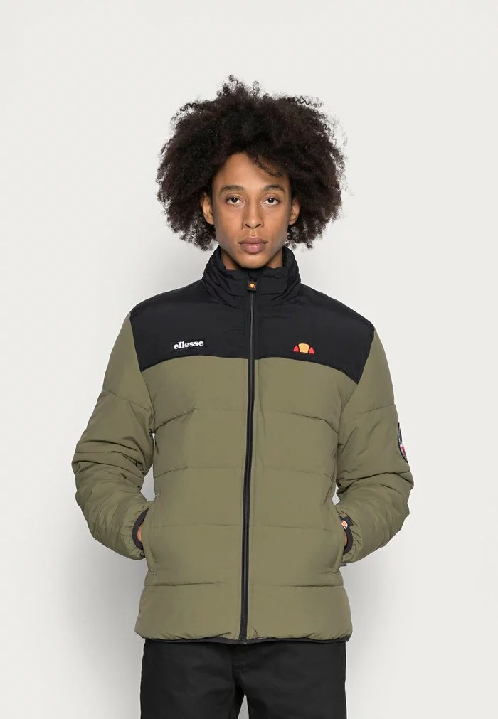 Ellesse PADDED JACKET - Veste D'hiver - Khaki 1 Ellesse PADDED JACKET - Veste D'hiver - Khaki
