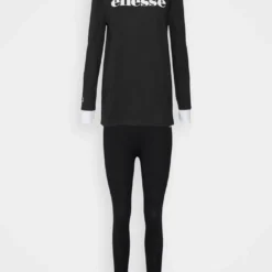 Ellesse HOLLINA SHIRT & LEGGING - Pyjama - Black