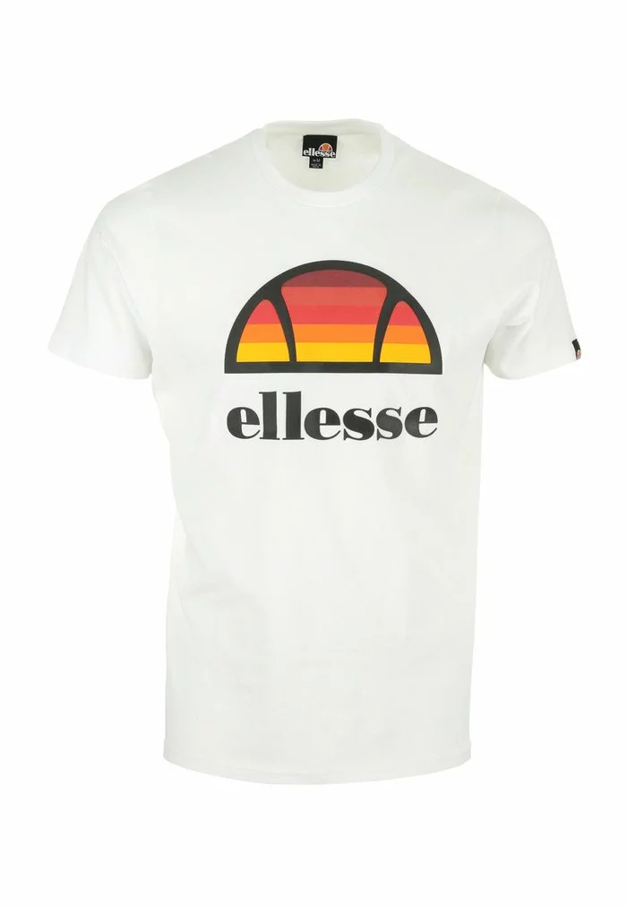 Ellesse SUNSET - T-shirt Imprimé - White 1 Ellesse SUNSET - T-shirt Imprimé - White